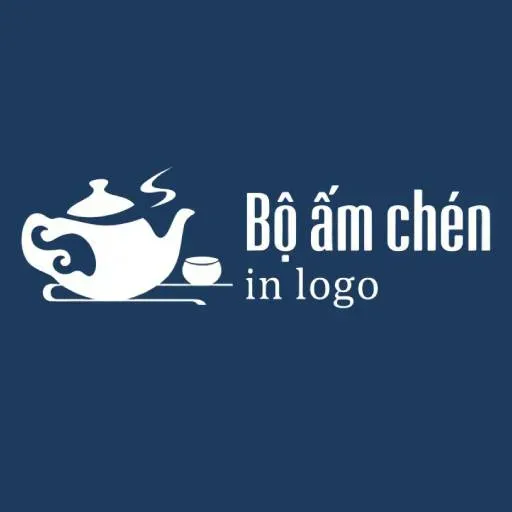 Bộ Ấm Chén In Logo